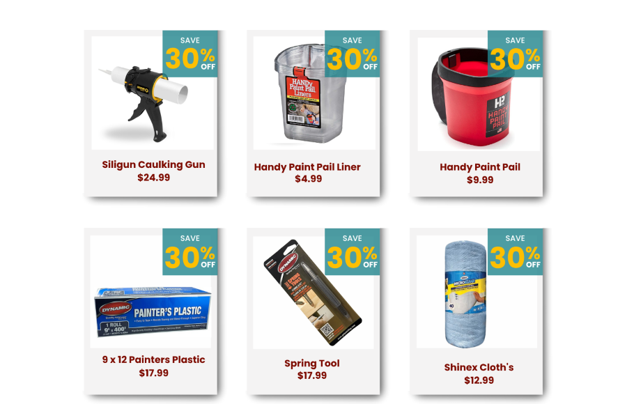 Irvine Paint Supplies Sales September